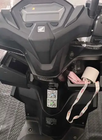 honda click 160 storage