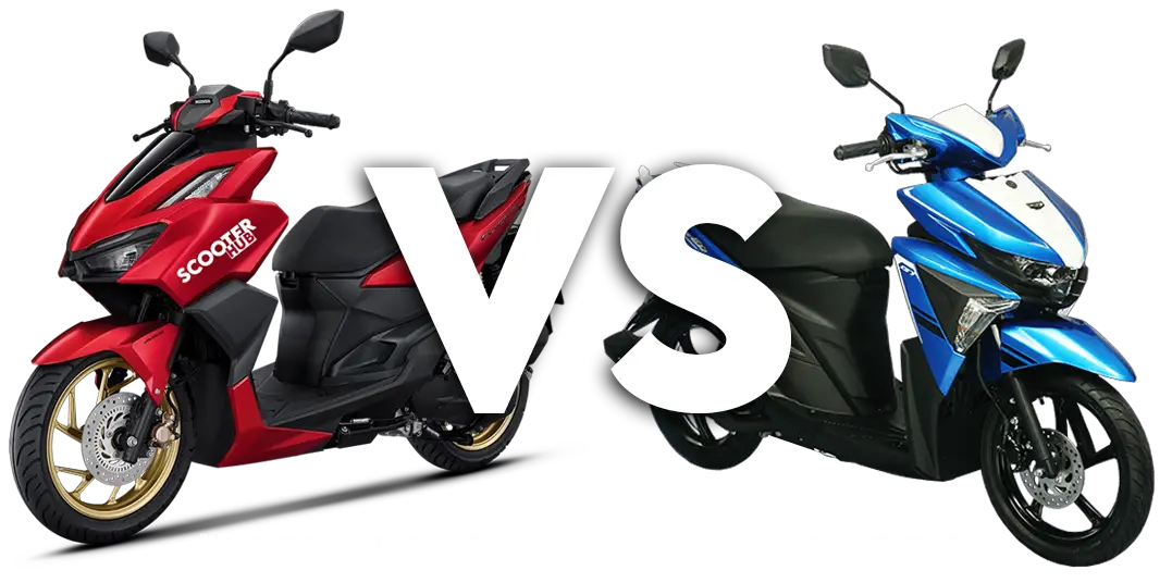 the honda click 160 versus the honda scoopy