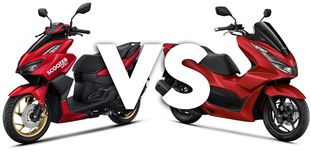 the honda click 160 versus the honda scoopy