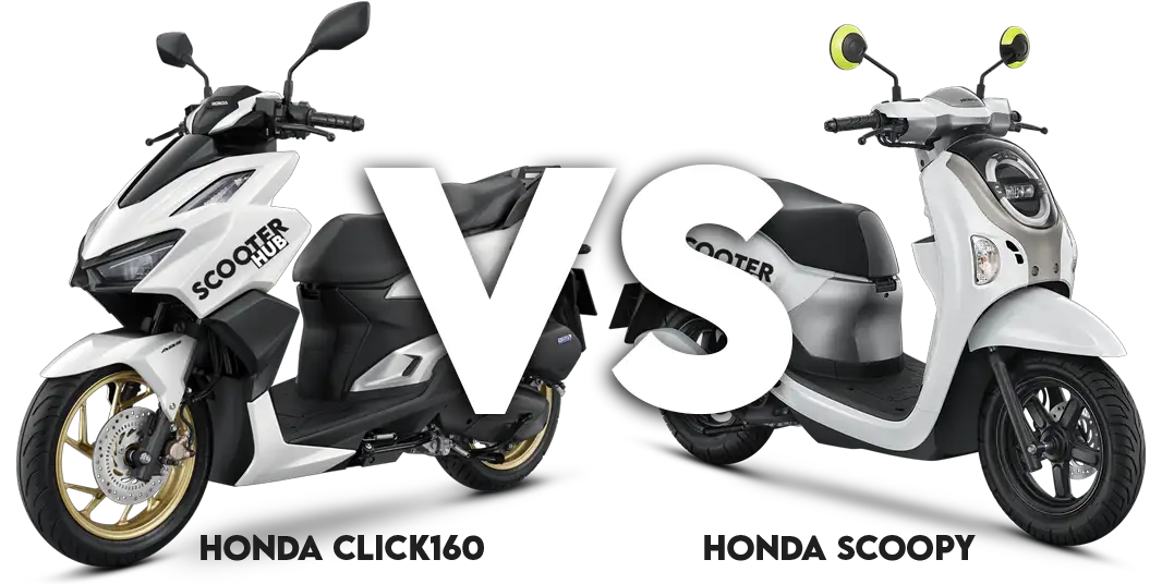 Honda Click 160 vs Scoopy