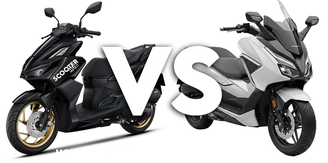 the honda click 160 versus the honda scoopy
