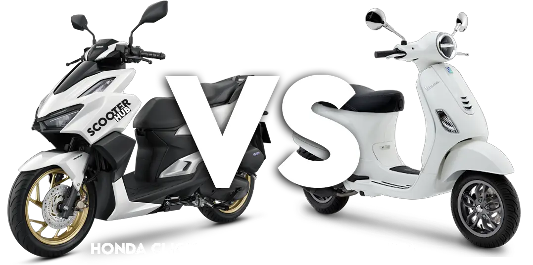 the honda click 160 versus the honda scoopy