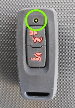 honda click 160 smart key with a green light