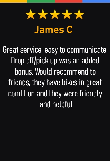 a 5 star review from a scooter hub customer