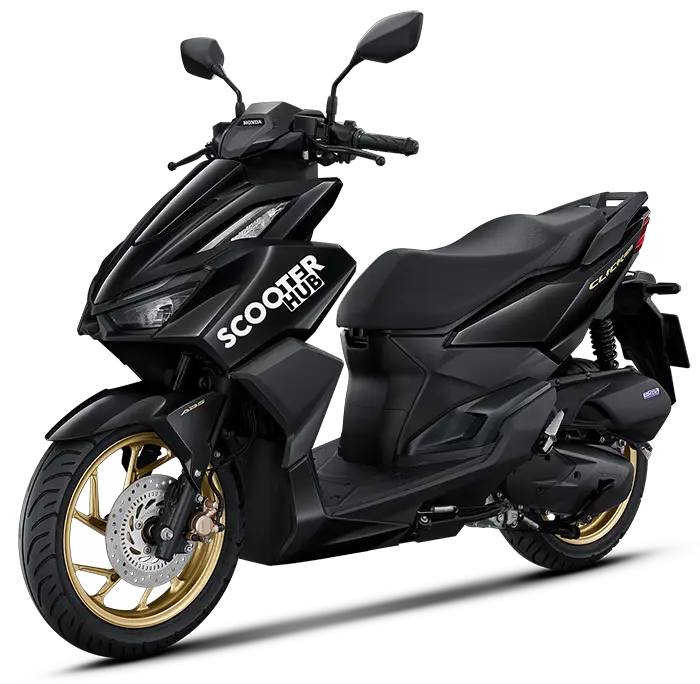 red honda click 160 