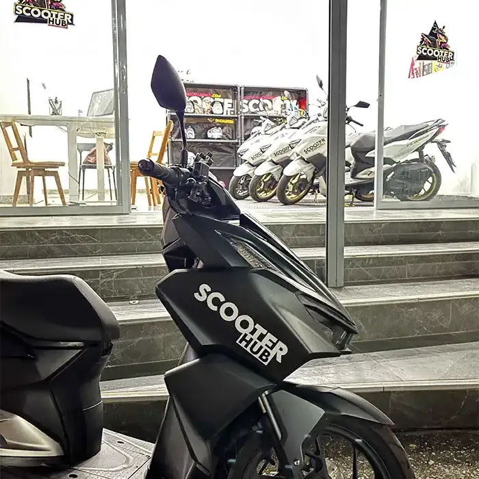 the scooter hub shop and bikes